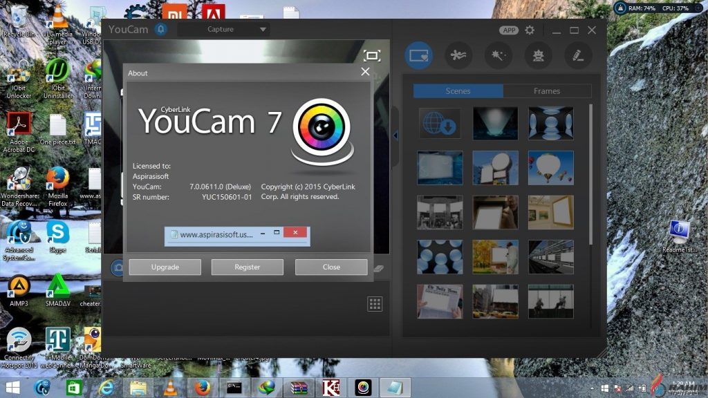 Aplikasi Webcam